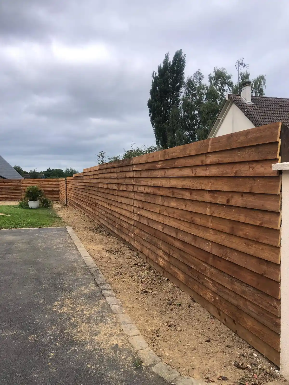 Pose de Clôture Bois à à Mézidon Vallée d’Auge